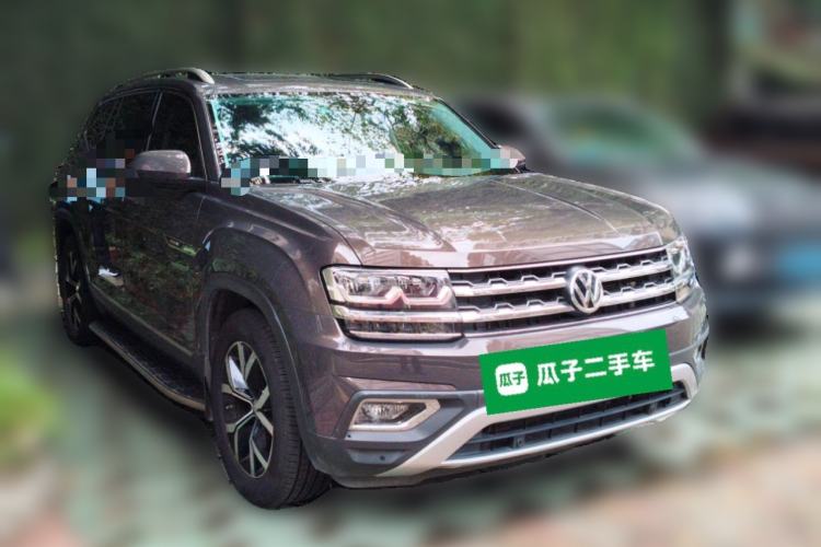 Used Volkswagen Teramont 2020 380TSI Four-Wheel Drive Luxury Version China VI Standard Front Right 45 Deg