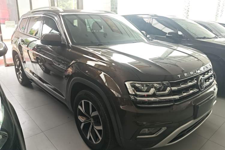 Used Volkswagen Teramont 2020 380TSI Four-Wheel Drive Luxury Version China VI Standard Front Right 45 Deg