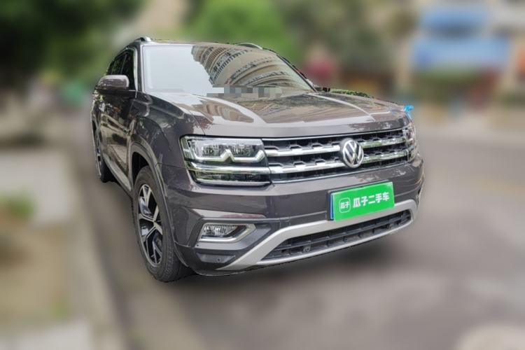 Used Volkswagen Teramont 2020 380TSI Four-Wheel Drive Luxury Version China VI Standard Front Right 45 Deg