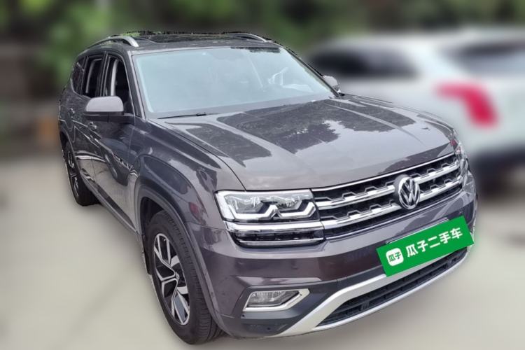 Used Volkswagen Teramont 2020 380TSI Four-Wheel Drive Luxury Version China VI Standard Front Right 45 Deg