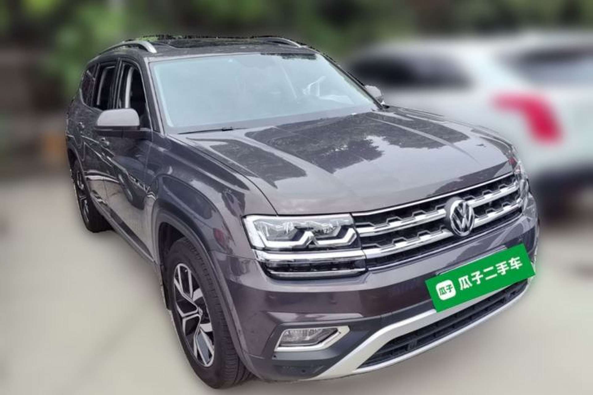 Used Volkswagen Teramont 2020 380TSI Four-Wheel Drive Luxury Version China VI Standard Front Right 45 Deg