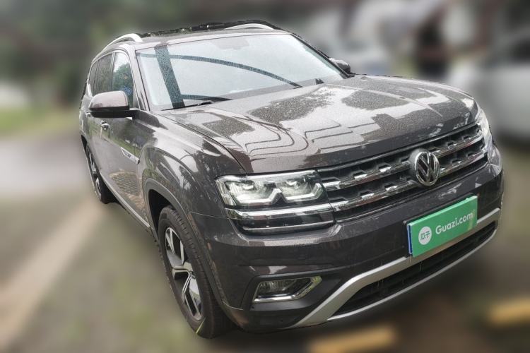 Used Volkswagen Teramont 2020 380TSI Four-Wheel Drive Luxury Version China VI Standard Front Right 45 Deg