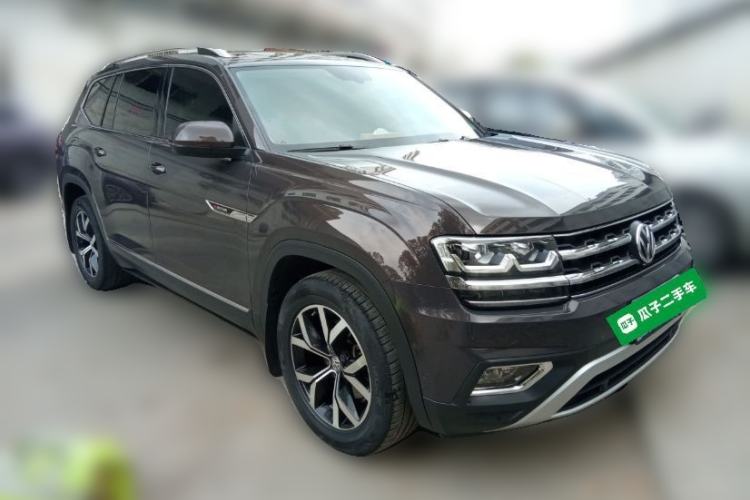 Used Volkswagen Teramont 2020 380TSI Four-Wheel Drive Luxury Version China VI Standard Front Right 45 Deg
