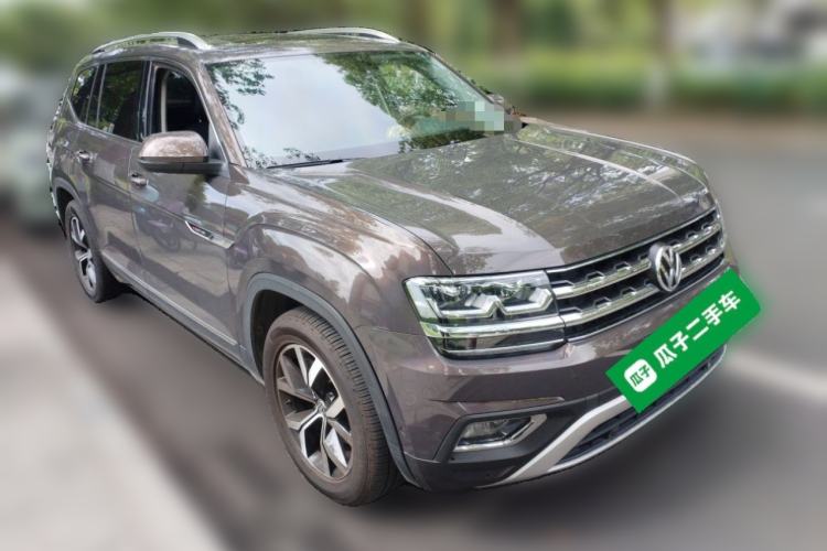 Used Volkswagen Teramont 2020 380TSI Four-Wheel Drive Luxury Version China VI Standard Front Right 45 Deg