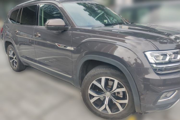 Used Volkswagen Teramont 2020 380TSI Four-Wheel Drive Luxury Version China VI Standard Front Right 45 Deg