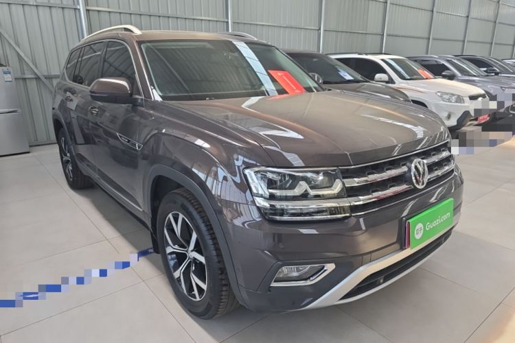 Used Volkswagen Teramont 2020 380TSI Four-Wheel Drive Luxury Version China VI Standard Front Right 45 Deg