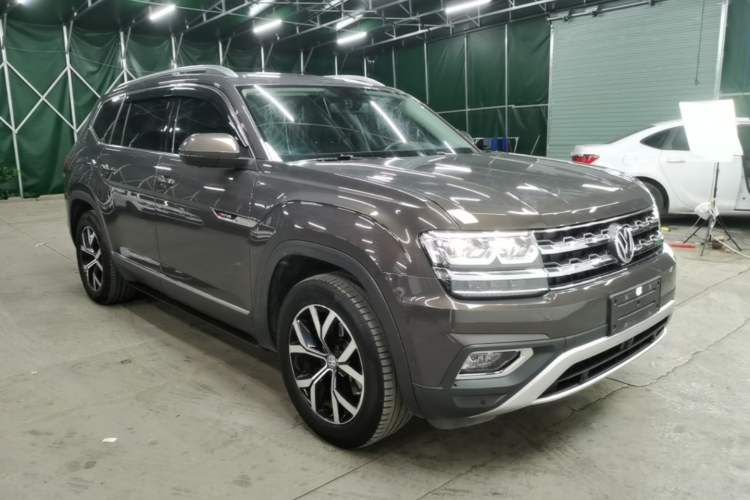 Used Volkswagen Teramont 2020 380TSI Four-Wheel Drive Luxury Version China VI Standard Front Right 45 Deg