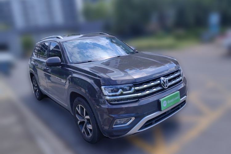 Used Volkswagen Teramont 2020 Revised Version 380TSI Four-Wheel Drive Luxury Edition Front Right 45 Deg
