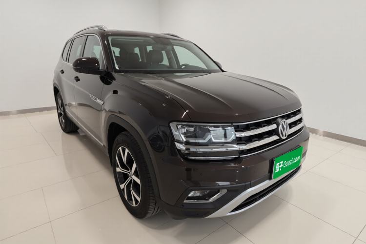 Used Volkswagen Teramont 2020 380TSI Four-Wheel Drive Luxury Version China VI Standard Front Right 45 Deg