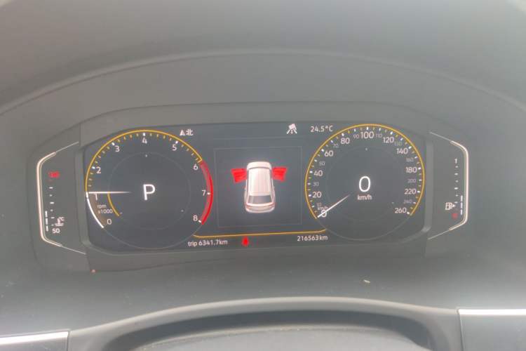 Used Volkswagen Teramont 2020 380TSI Four-Wheel Drive Luxury Version China VI Standard Instrument Cluster