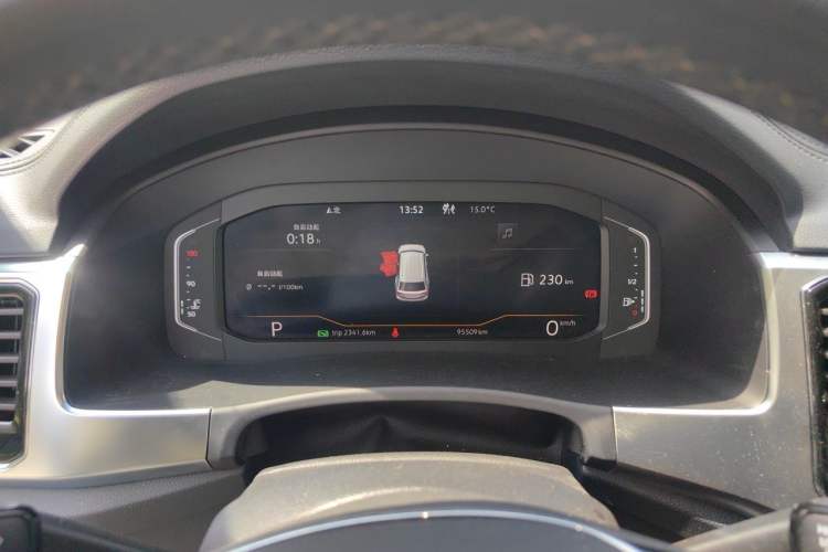 Used Volkswagen Teramont 2020 Revised Version 380TSI Four-Wheel Drive Luxury Edition Instrument Cluster
