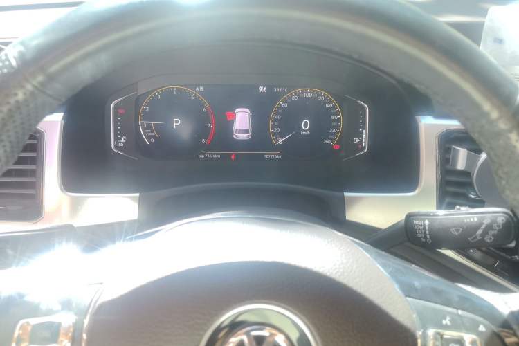 Used Volkswagen Teramont 2020 380TSI Four-Wheel Drive Luxury Version China VI Standard Instrument Cluster