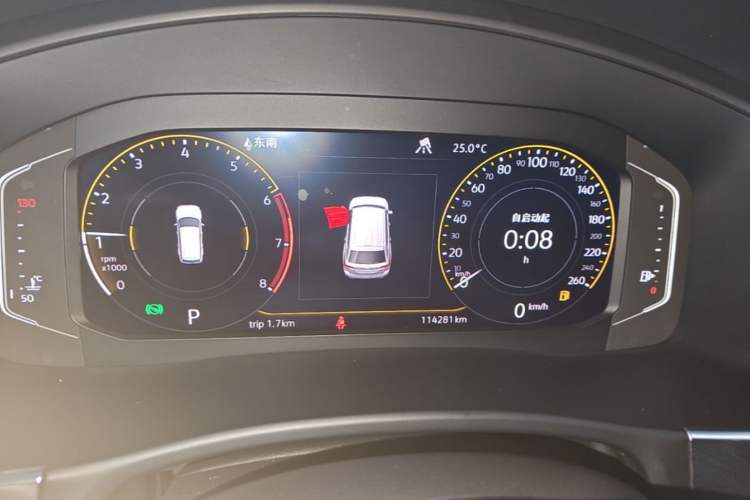 Used Volkswagen Teramont 2020 380TSI Four-Wheel Drive Luxury Version China VI Standard Instrument Cluster