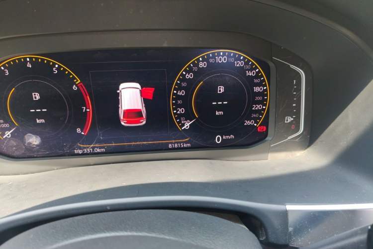 Used Volkswagen Teramont 2020 380TSI Four-Wheel Drive Comfort Edition China VI Standard Odometer Close Up