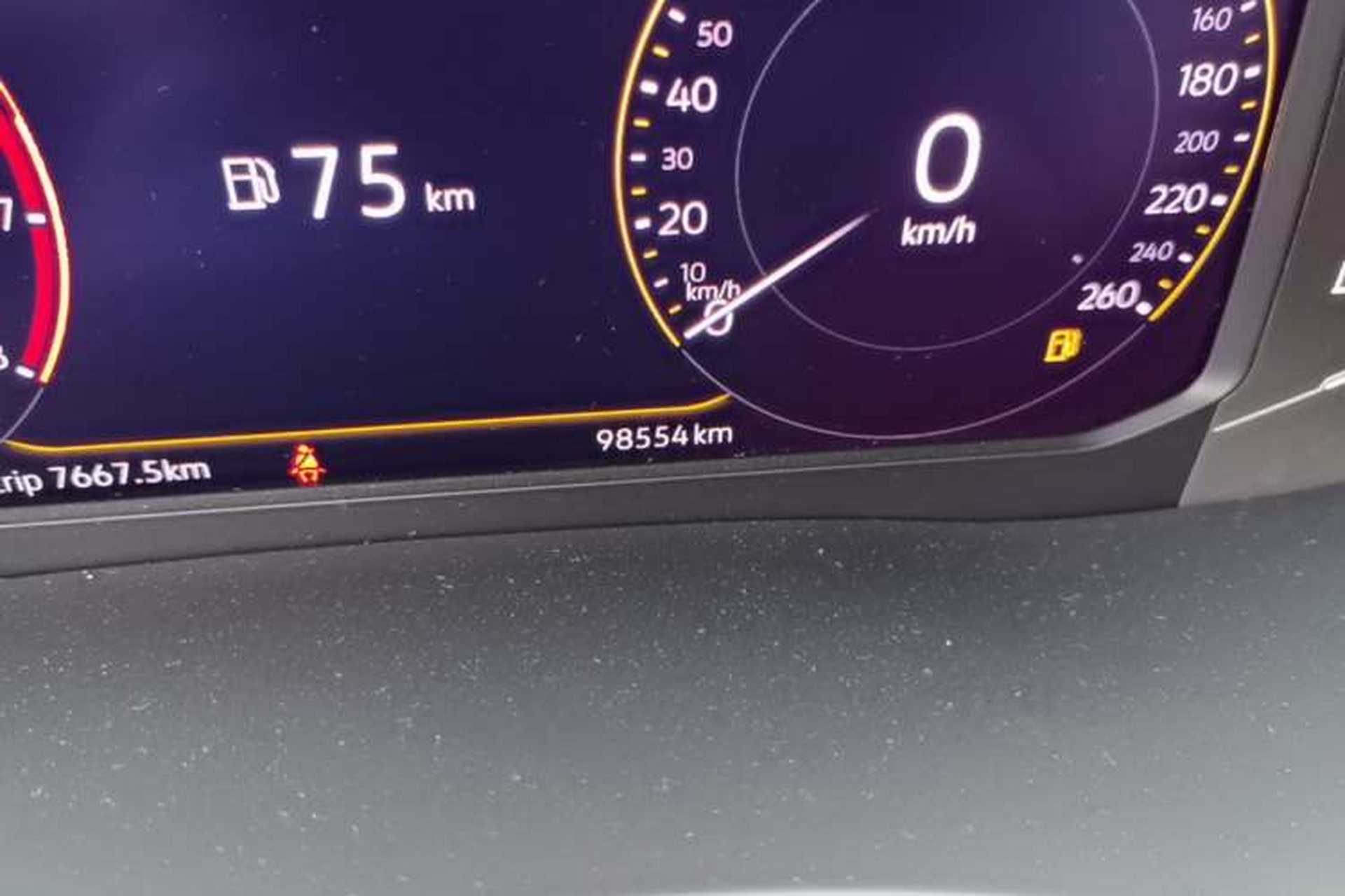 Used Volkswagen Teramont 2020 380TSI Four-Wheel Drive Luxury Version China VI Standard Odometer Close Up
