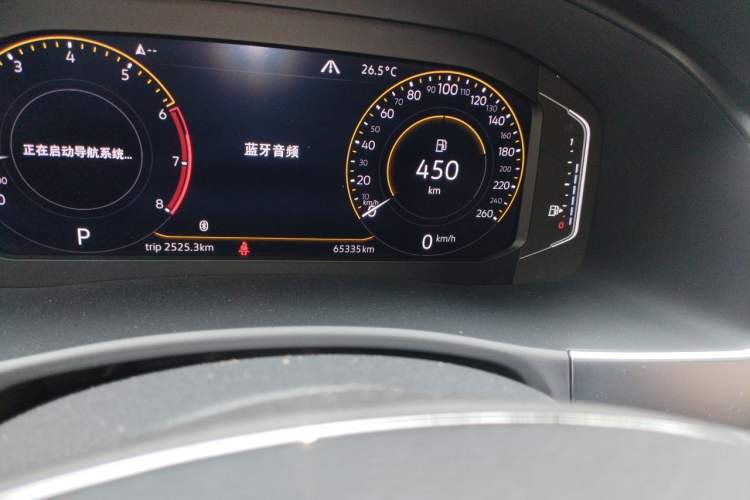 Used Volkswagen Teramont 2020 380TSI Four-Wheel Drive Luxury Version China VI Standard Odometer Close Up