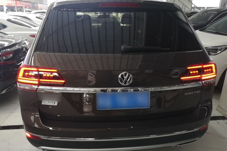 Used Volkswagen Teramont 2020 330TSI Two-Wheel-Drive Luxury Edition China VI Standard Rear