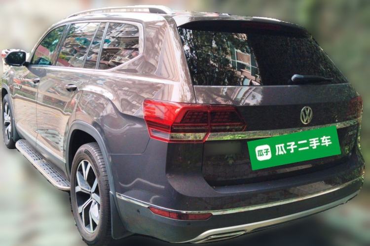 Used Volkswagen Teramont 2020 380TSI Four-Wheel Drive Luxury Version China VI Standard Rear Left 45 Deg