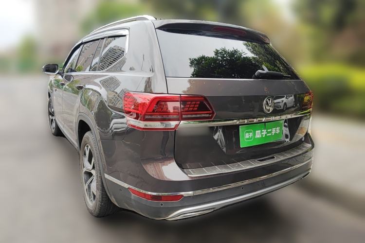 Used Volkswagen Teramont 2020 380TSI Four-Wheel Drive Luxury Version China VI Standard Rear Left 45 Deg