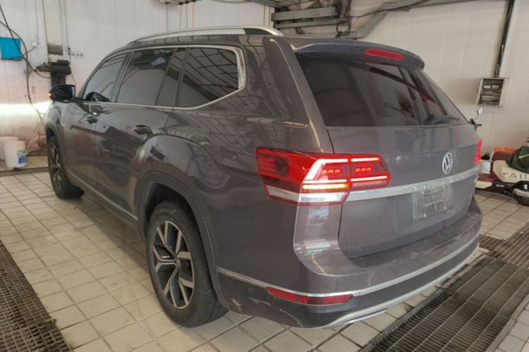 Used Volkswagen Teramont 2020 Revised Version 380TSI Four-Wheel Drive Luxury Edition Rear Left 45 Deg