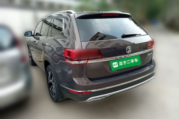 Used Volkswagen Teramont 2020 380TSI Four-Wheel Drive Luxury Version China VI Standard Rear Left 45 Deg