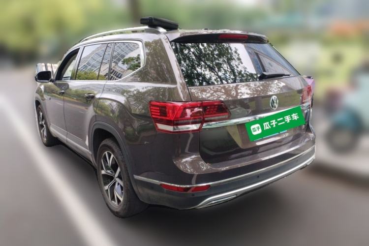 Used Volkswagen Teramont 2020 380TSI Four-Wheel Drive Luxury Version China VI Standard Rear Left 45 Deg
