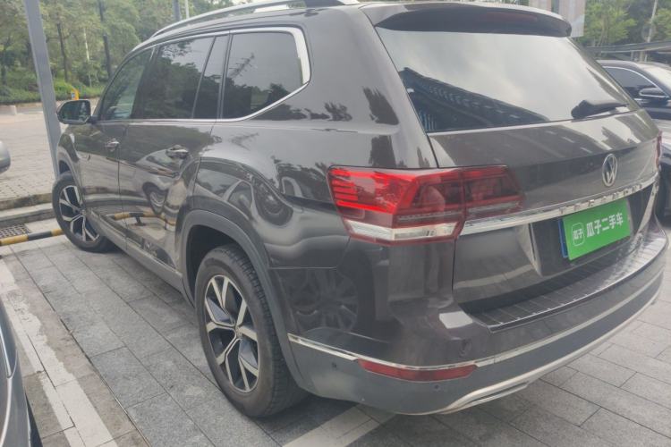 Used Volkswagen Teramont 2020 380TSI Four-Wheel Drive Luxury Version China VI Standard Rear Left 45 Deg