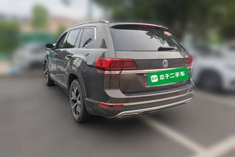 Used Volkswagen Teramont 2020 330TSI Two-Wheel-Drive Luxury Edition China VI Standard Rear Left 45 Deg