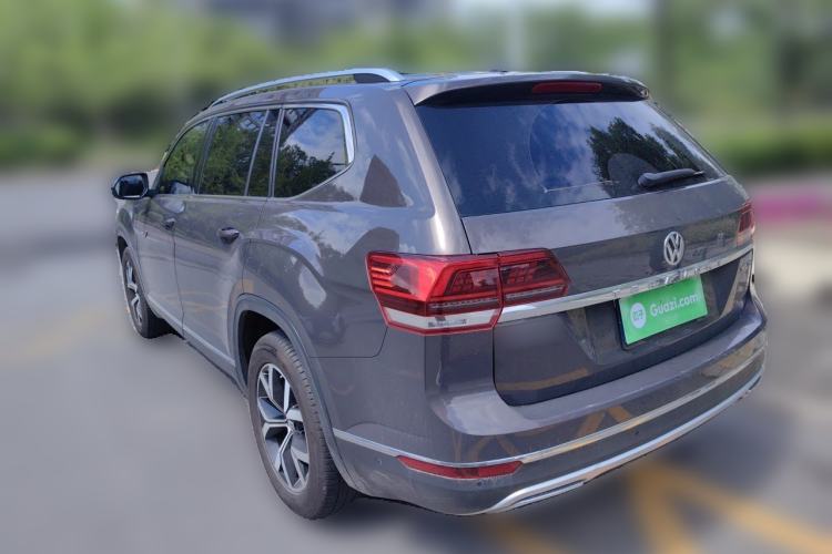 Used Volkswagen Teramont 2020 Revised Version 380TSI Four-Wheel Drive Luxury Edition Rear Left 45 Deg