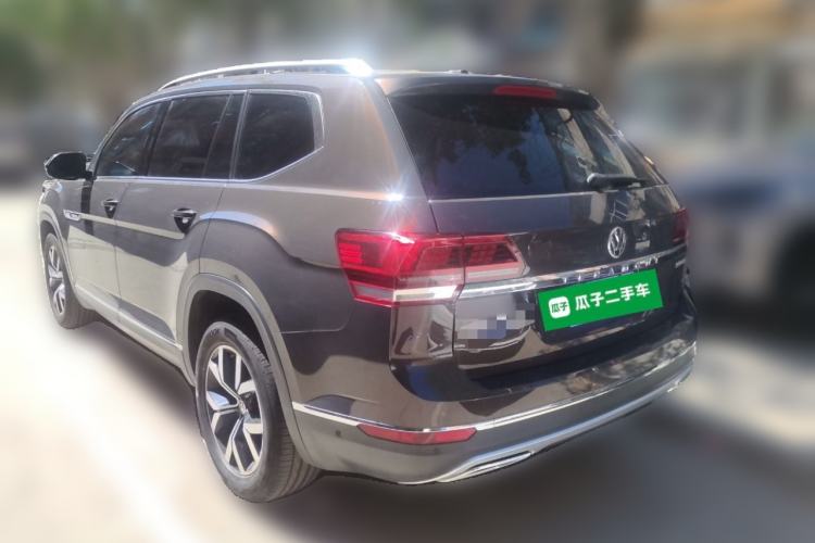 Used Volkswagen Teramont 2020 380TSI Four-Wheel Drive Luxury Version China VI Standard Rear Left 45 Deg