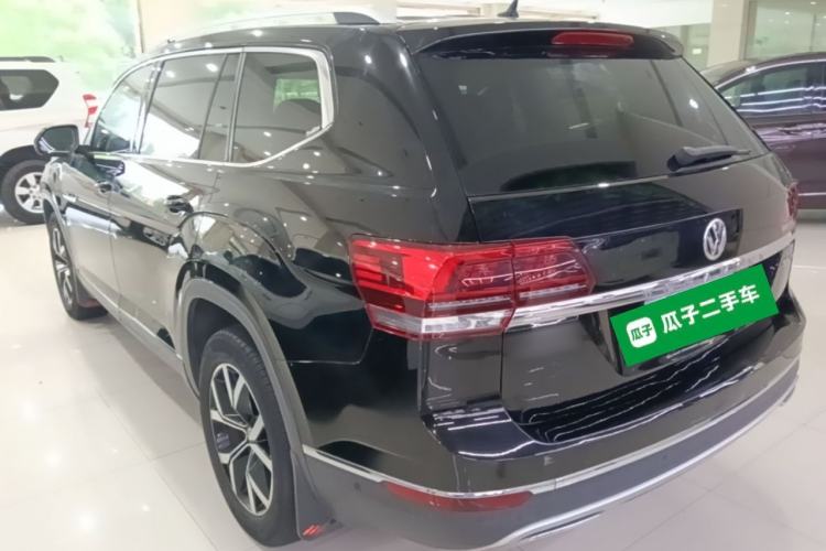 Used Volkswagen Teramont 2020 380TSI Four-Wheel Drive Luxury Version China VI Standard Rear Left 45 Deg