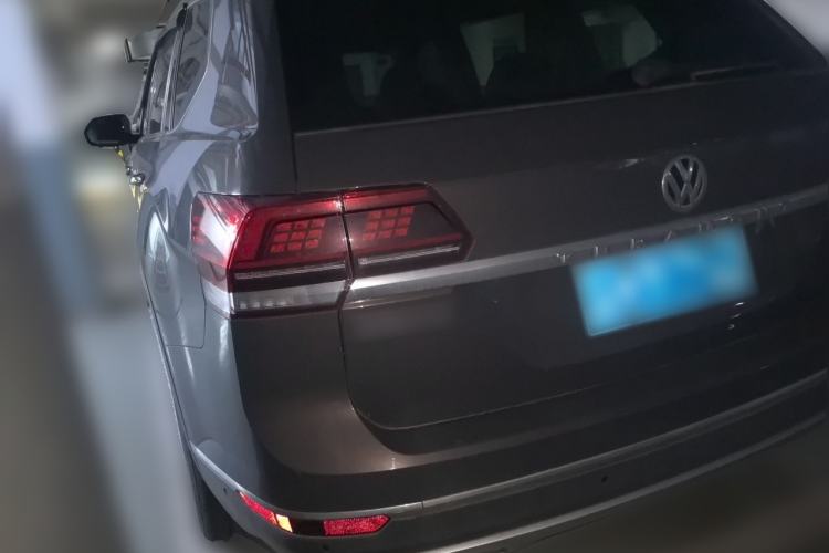 Used Volkswagen Teramont 2020 330TSI Two-Wheel-Drive Luxury Edition China VI Standard Rear Left 45 Deg
