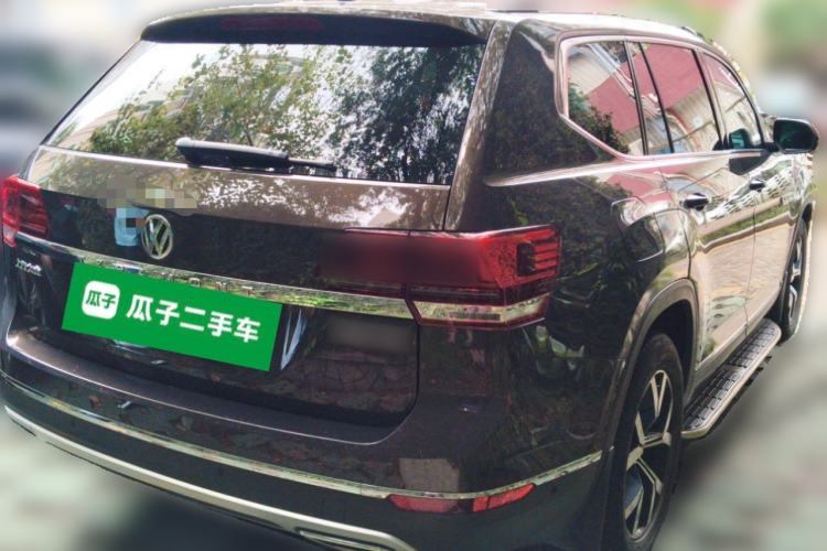 Used Volkswagen Teramont 2020 380TSI Four-Wheel Drive Luxury Version China VI Standard Rear Right 45 Deg