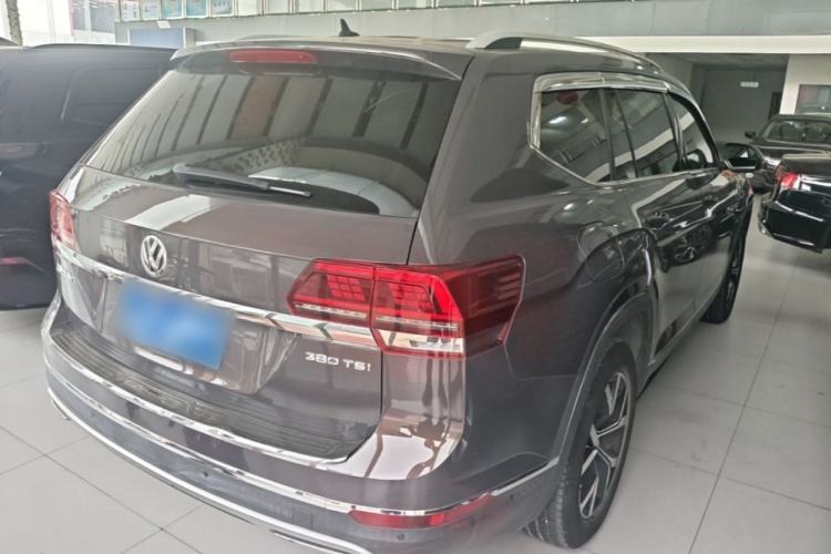 Used Volkswagen Teramont 2020 380TSI Four-Wheel Drive Luxury Version China VI Standard Rear Right 45 Deg