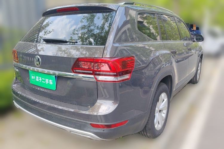 Used Volkswagen Teramont 2020 380TSI Four-Wheel Drive Comfort Edition China VI Standard Rear Right 45 Deg