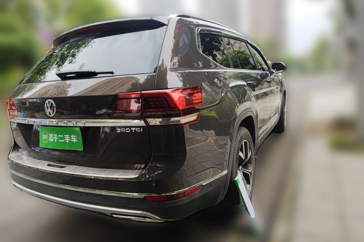Used Volkswagen Teramont 2020 380TSI Four-Wheel Drive Luxury Version China VI Standard Rear Right 45 Deg