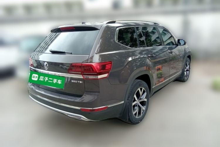 Used Volkswagen Teramont 2020 380TSI Four-Wheel Drive Luxury Version China VI Standard Rear Right 45 Deg