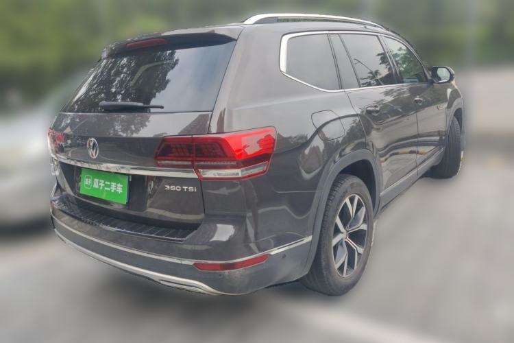 Used Volkswagen Teramont 2020 380TSI Four-Wheel Drive Luxury Version China VI Standard Rear Right 45 Deg
