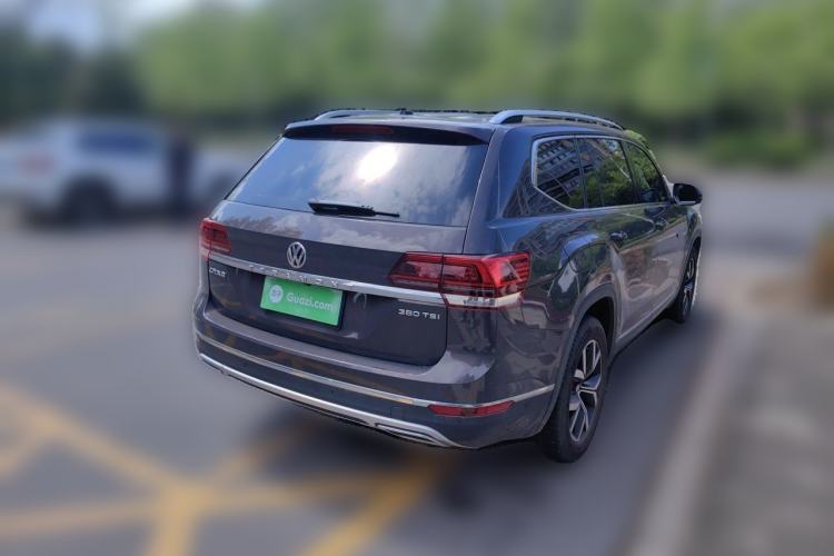 Used Volkswagen Teramont 2020 Revised Version 380TSI Four-Wheel Drive Luxury Edition Rear Right 45 Deg