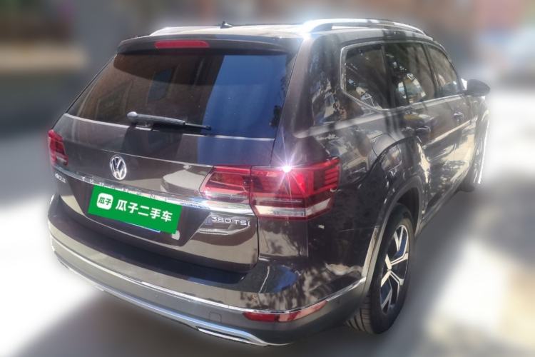 Used Volkswagen Teramont 2020 380TSI Four-Wheel Drive Luxury Version China VI Standard Rear Right 45 Deg