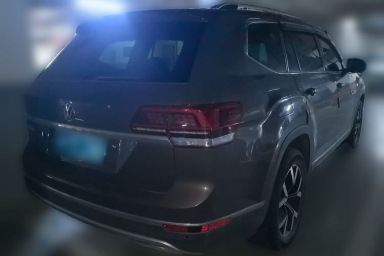 Used Volkswagen Teramont 2020 330TSI Two-Wheel-Drive Luxury Edition China VI Standard Rear Right 45 Deg