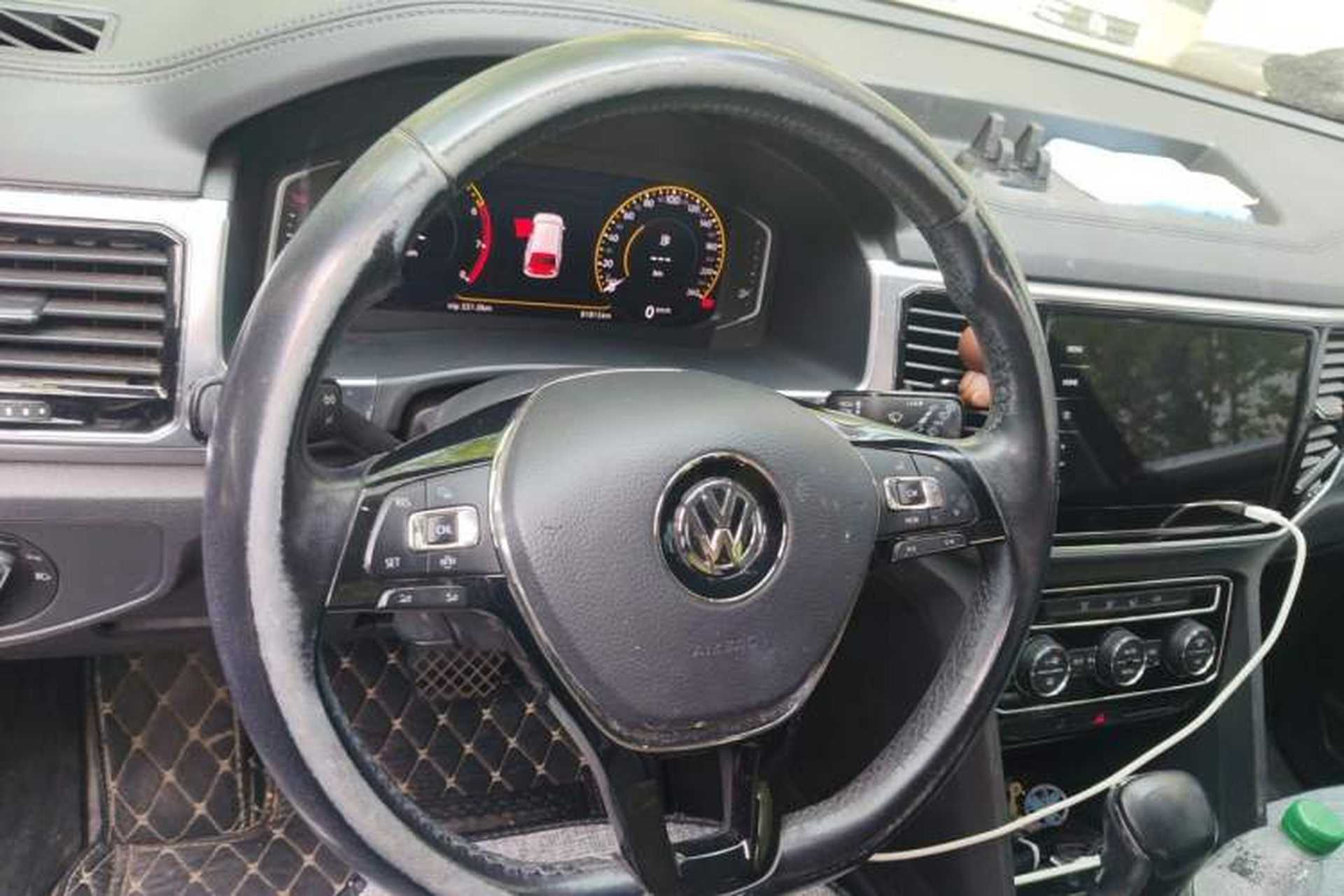 Used Volkswagen Teramont 2020 380TSI Four-Wheel Drive Comfort Edition China VI Standard Steering Wheel