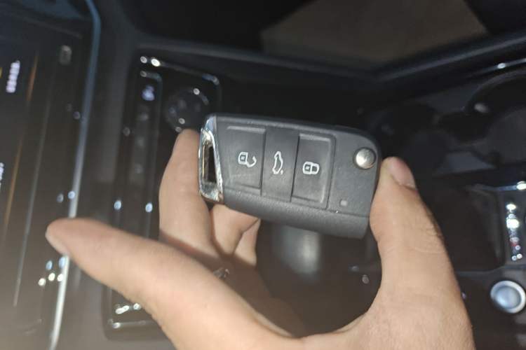 Used Volkswagen Teramont 2020 380TSI Four-Wheel Drive Luxury Version China VI Standard Vehicle Key