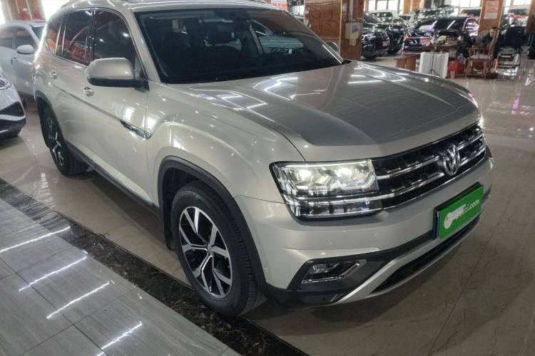 Used Volkswagen Teramont 2020 380TSI Four-Wheel Drive Luxury Version China VI Standard Front Right 45 Deg