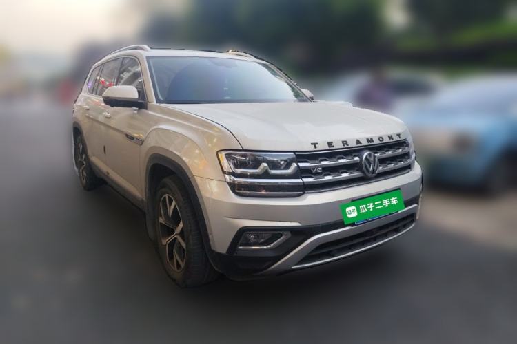 Used Volkswagen Teramont 2020 Revised Version 380TSI Four-Wheel Drive Luxury Edition Front Right 45 Deg