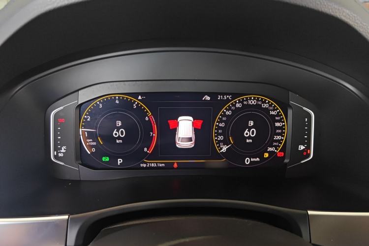 Used Volkswagen Teramont 2020 380TSI Four-Wheel Drive Luxury Version China VI Standard Instrument Cluster