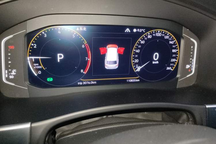 Used Volkswagen Teramont 2020 380TSI Four-Wheel Drive Luxury Version China VI Standard Instrument Cluster