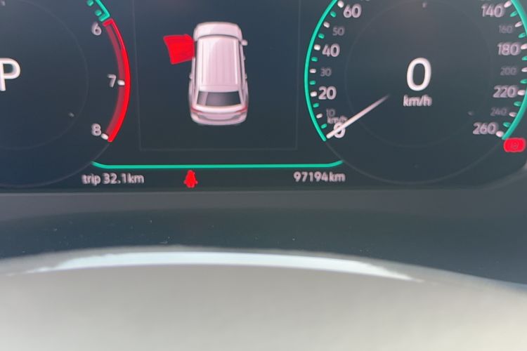 Used Volkswagen Teramont 2020 380TSI Four-Wheel Drive Luxury Version China VI Standard Odometer Close Up