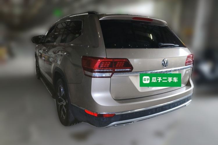 Used Volkswagen Teramont 2020 330TSI Two-Wheel-Drive Luxury Edition China VI Standard Rear Left 45 Deg