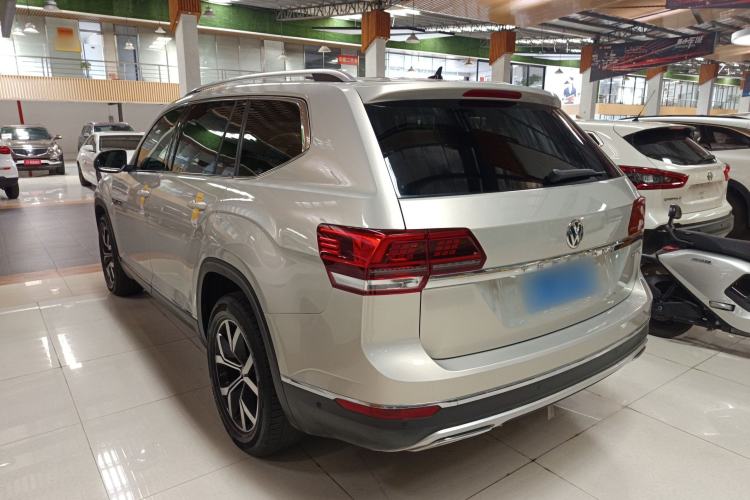 Used Volkswagen Teramont 2020 380TSI Four-Wheel Drive Luxury Version China VI Standard Rear Left 45 Deg